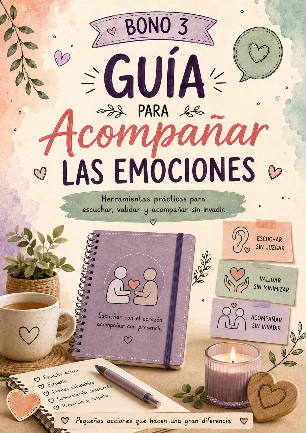 Bono 3 — Guía para Acompañar las Emociones