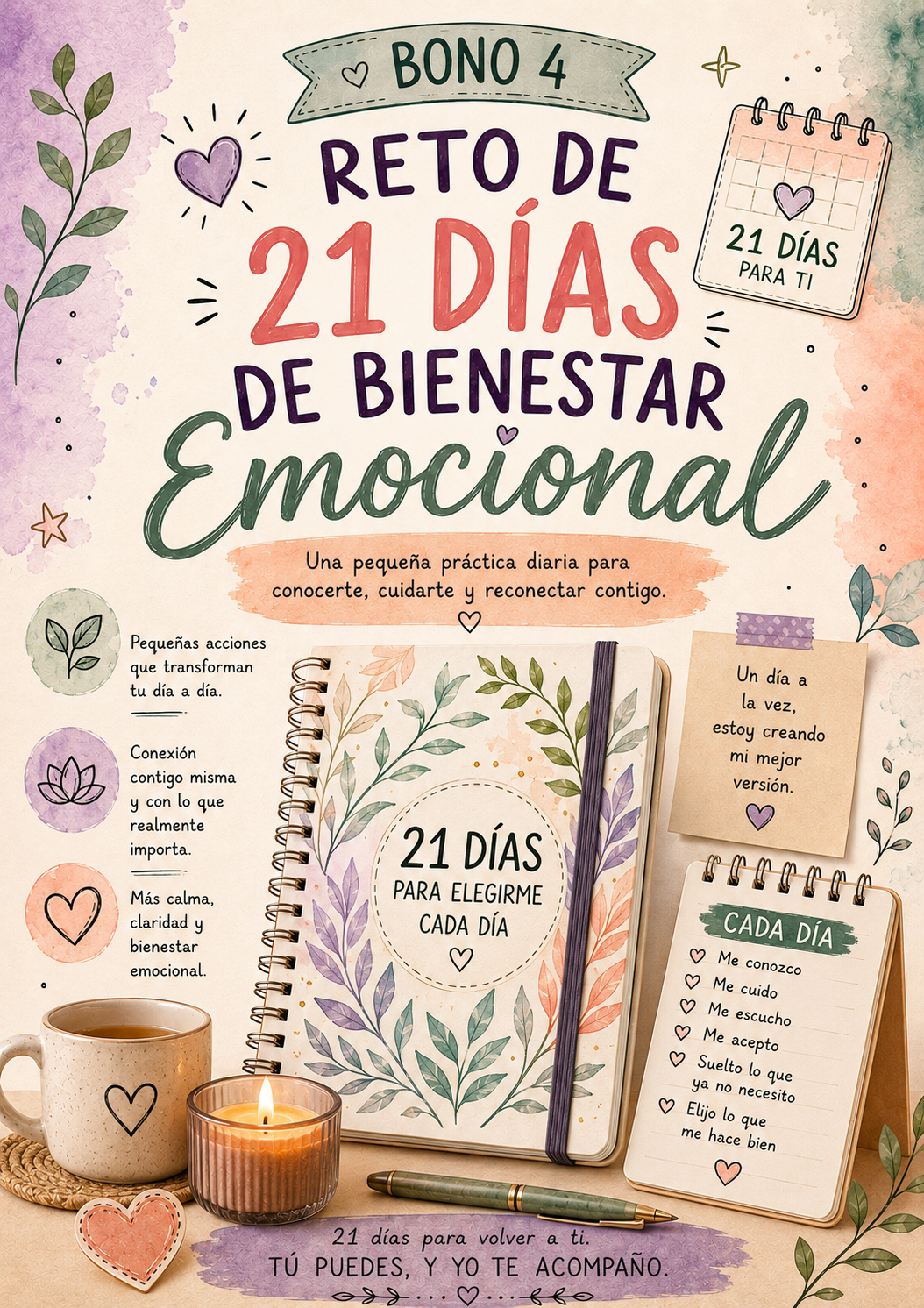 Bono 4 — Reto de 21 Días de Bienestar Emocional