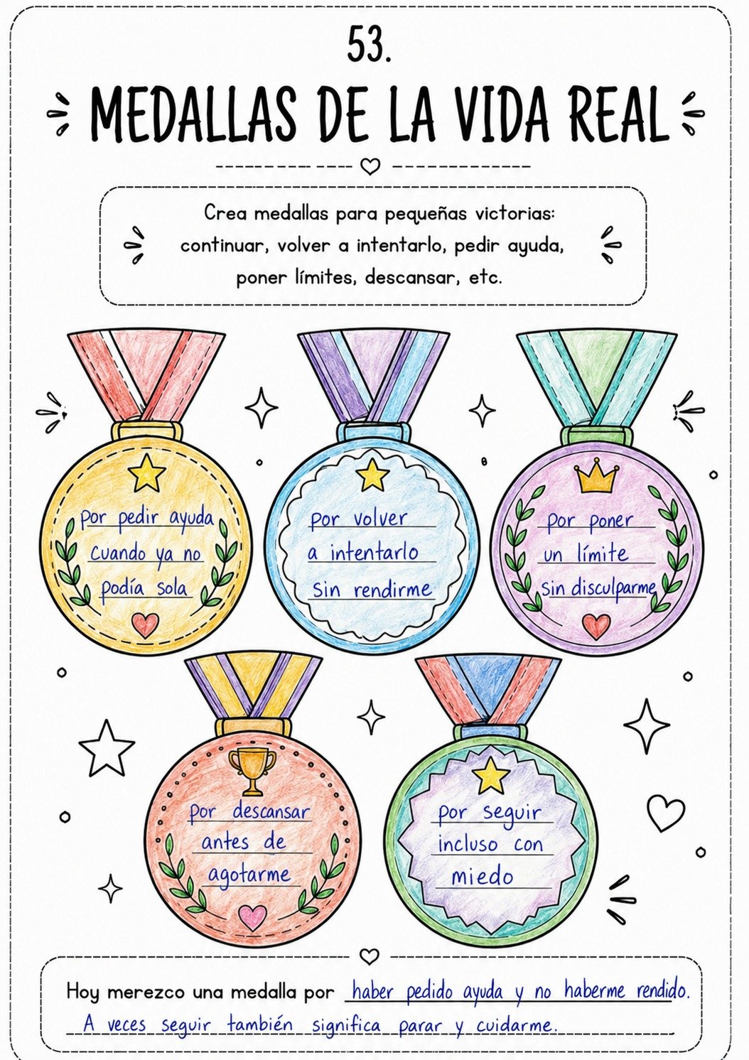 53 — Medallas de la Vida Real