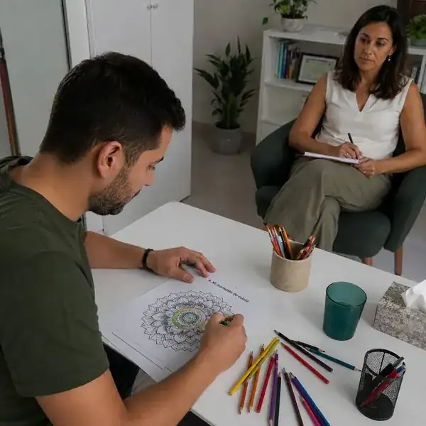Sesión de terapia